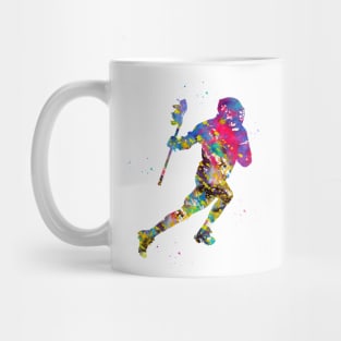 Lacrosse player Mug